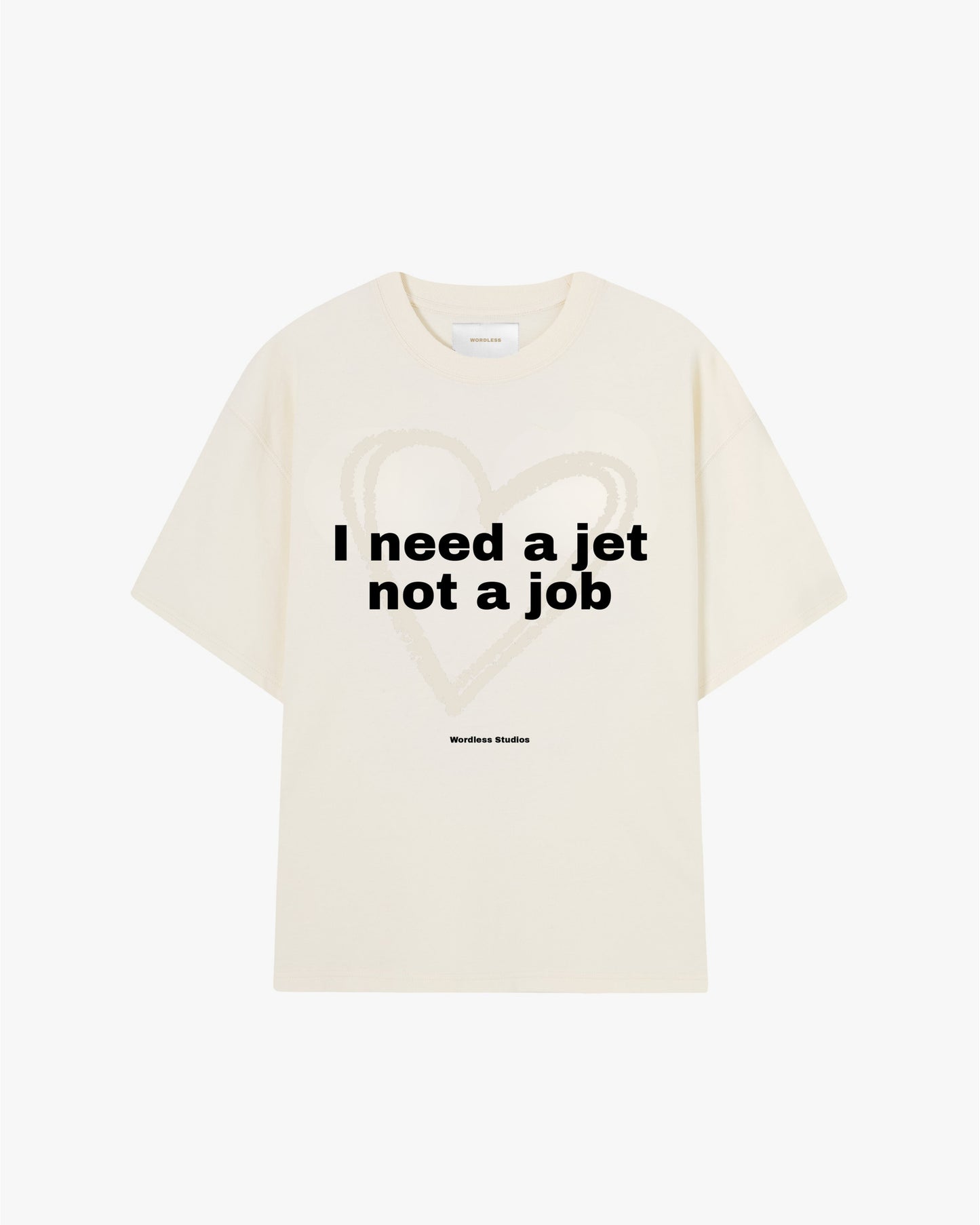 WORDLESS Jet Needed Tee 300