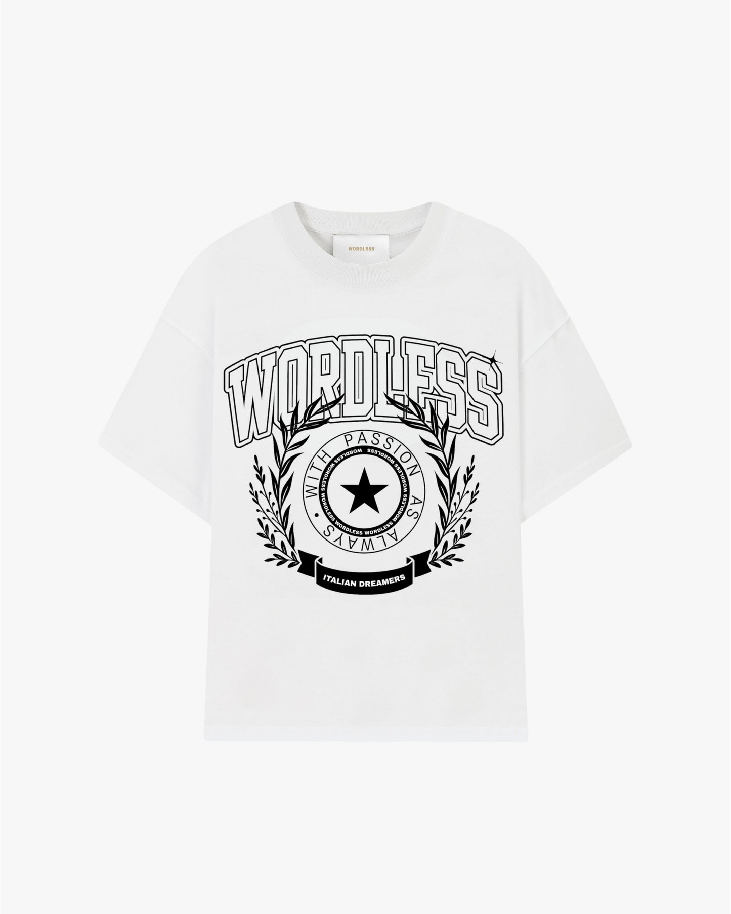 WORDLESS Emblem Tee 300