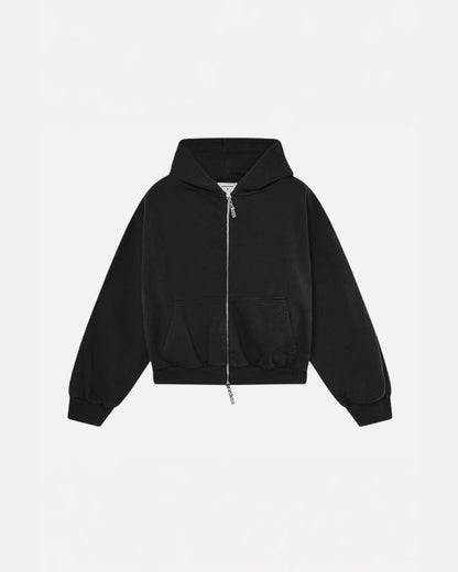 WORDLESS Two-Way Ash Zip Hoody 400