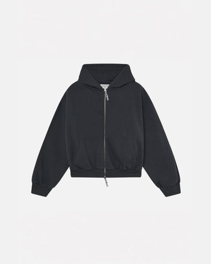 WORDLESS Two-Way Ash Zip Hoody 400