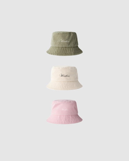 WORDLESS MINIMAL BOAT BUCKET SS25