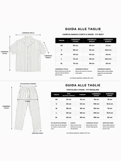WORDLESS Varigotti Short Sleeve Pinstripe Shirt