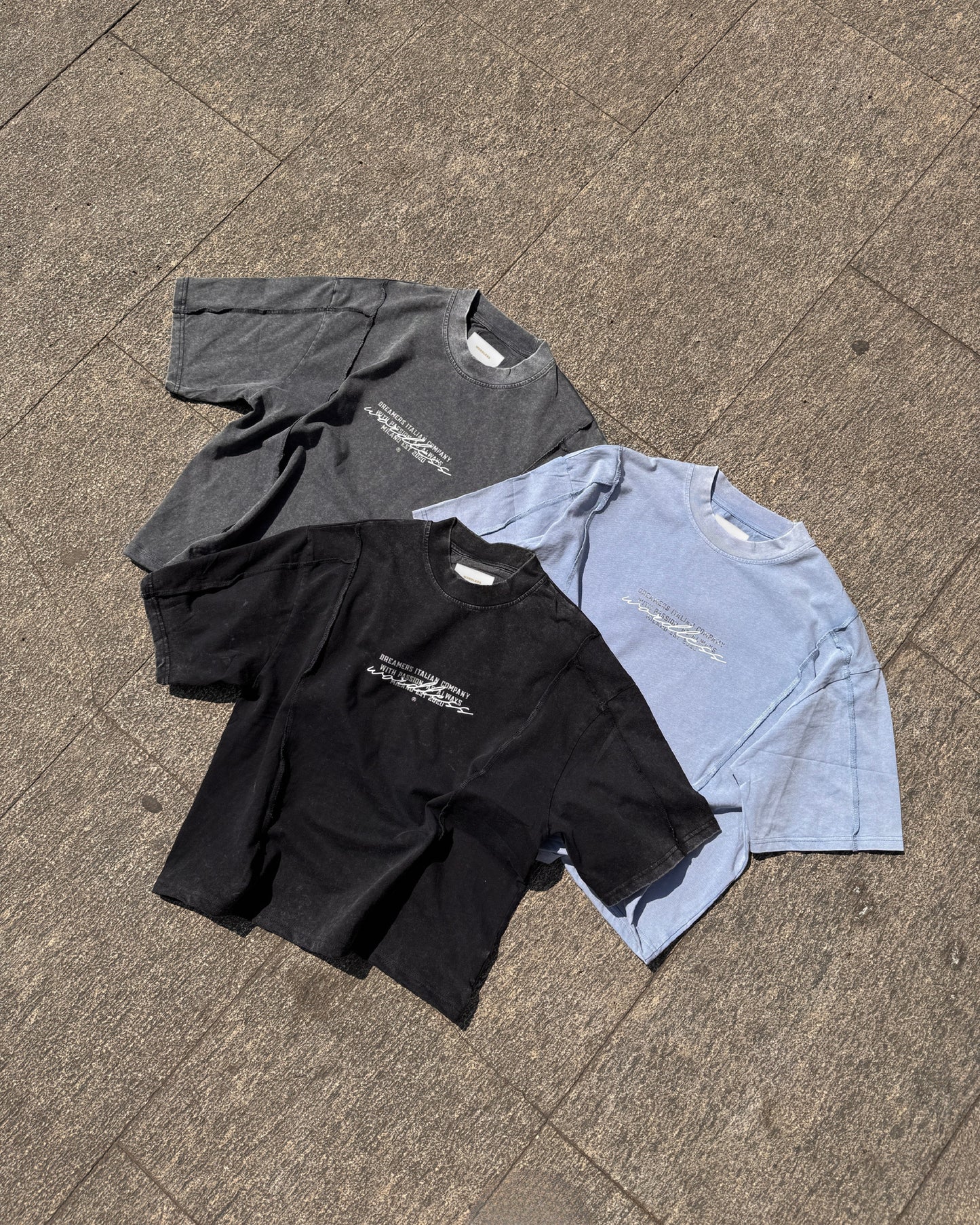 WORDLESS Studios Ash Reverse Tee 350