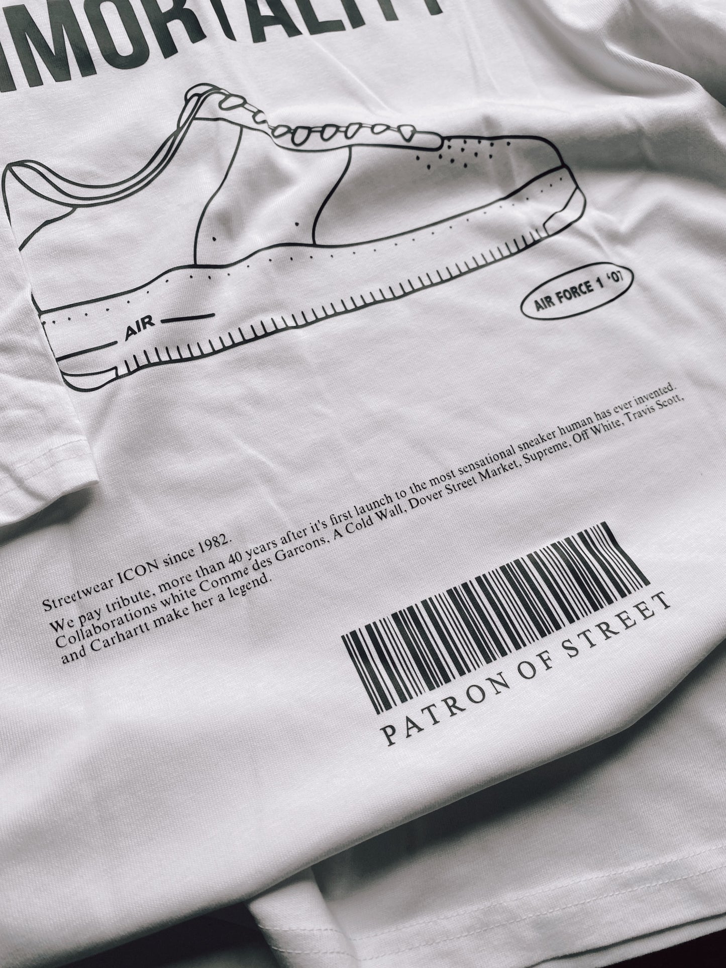 WORDLESS TRIBUTE AF1 OVERSIZE TEE