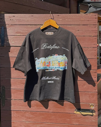 WORDLESS PORTOFINO BOXY TEE 300 SS25