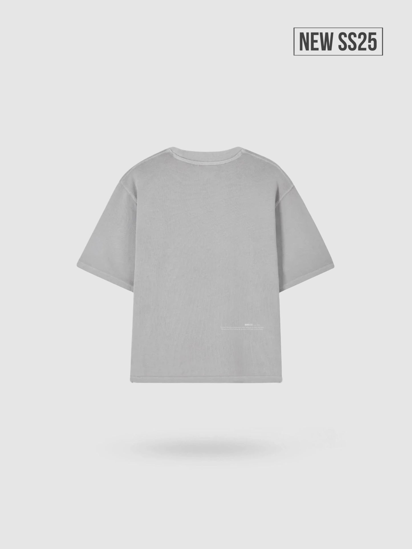 WORDLESS BOXY TEE “EX” 300