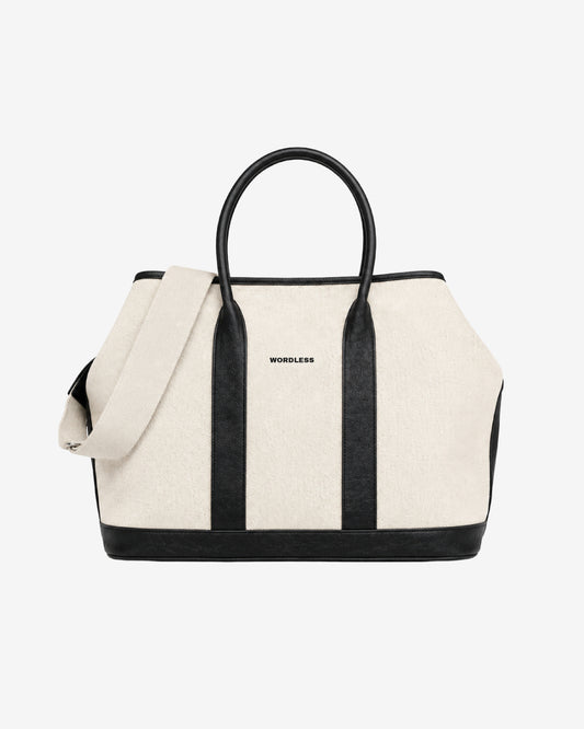 WORDLESS Canvas Tote Bag