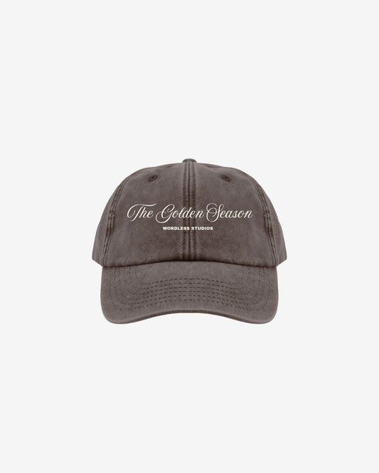WORDLESS Golden Season Vintage Hat