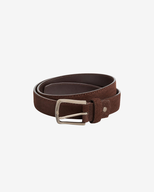 WORDLESS Suede Leather Belt