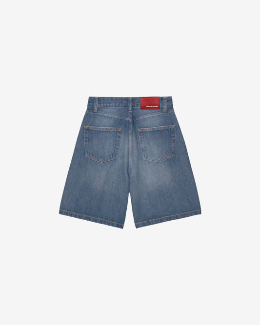 WORDLESS Womans Denim Shorts SS26