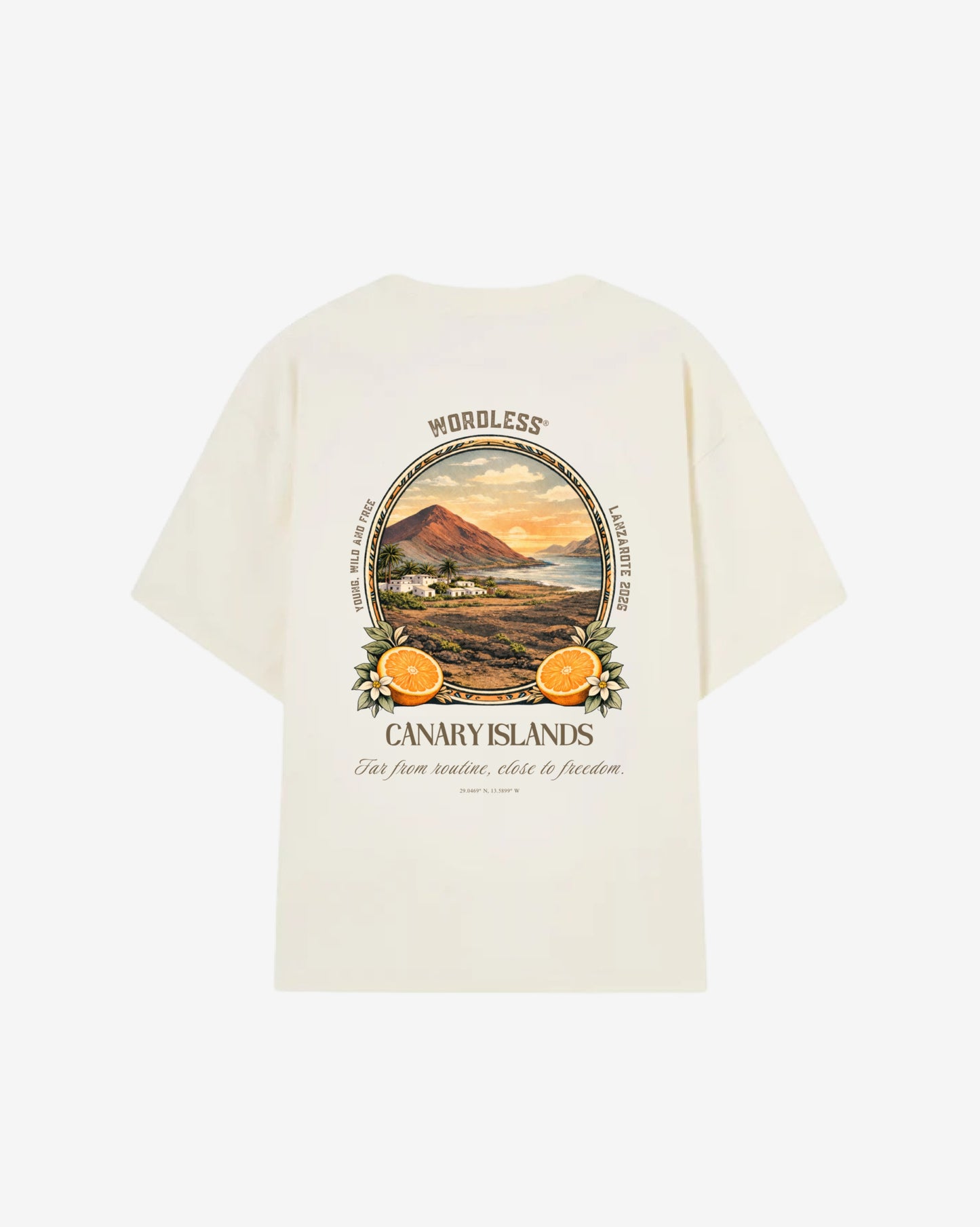 WORDLESS Canary Islands Tee 300
