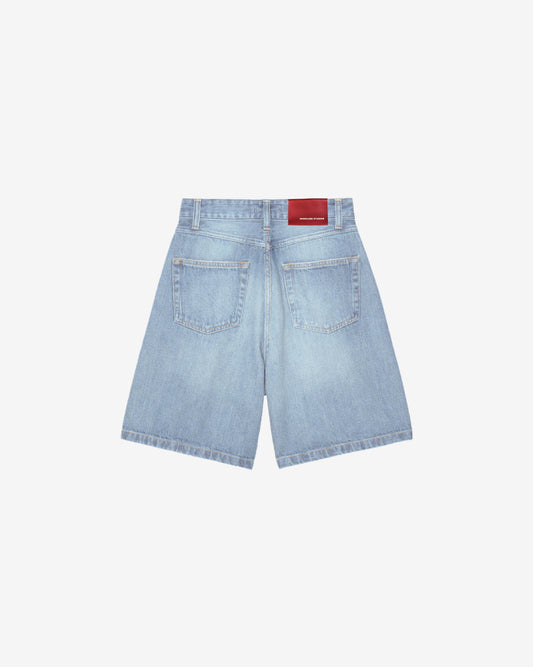 WORDLESS Womans Denim Shorts SS26