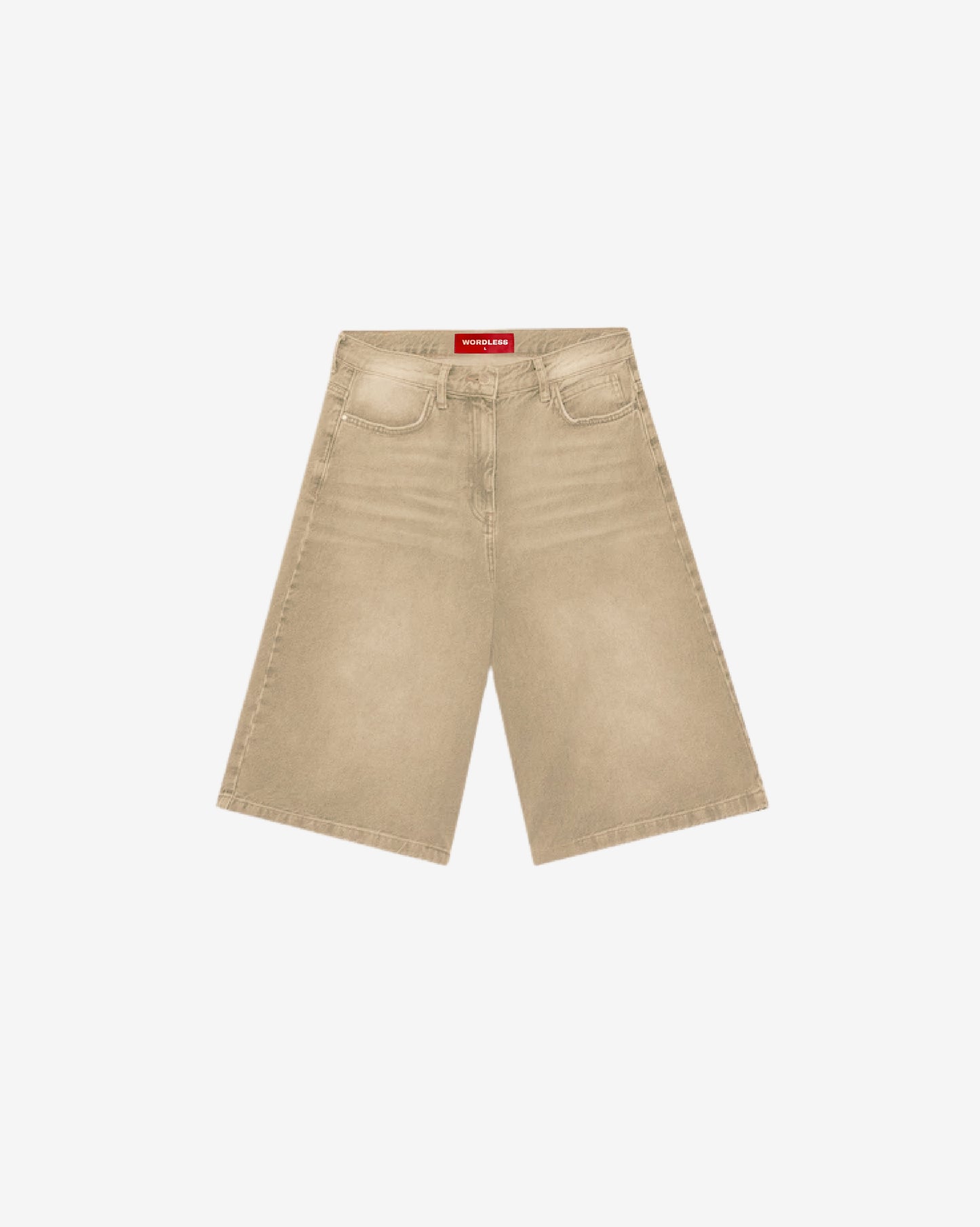 WORDLESS Ash Denim Jorts SS26