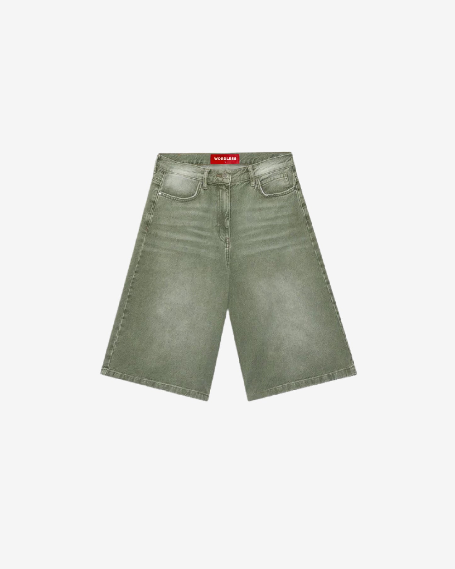 WORDLESS Ash Denim Jorts SS26
