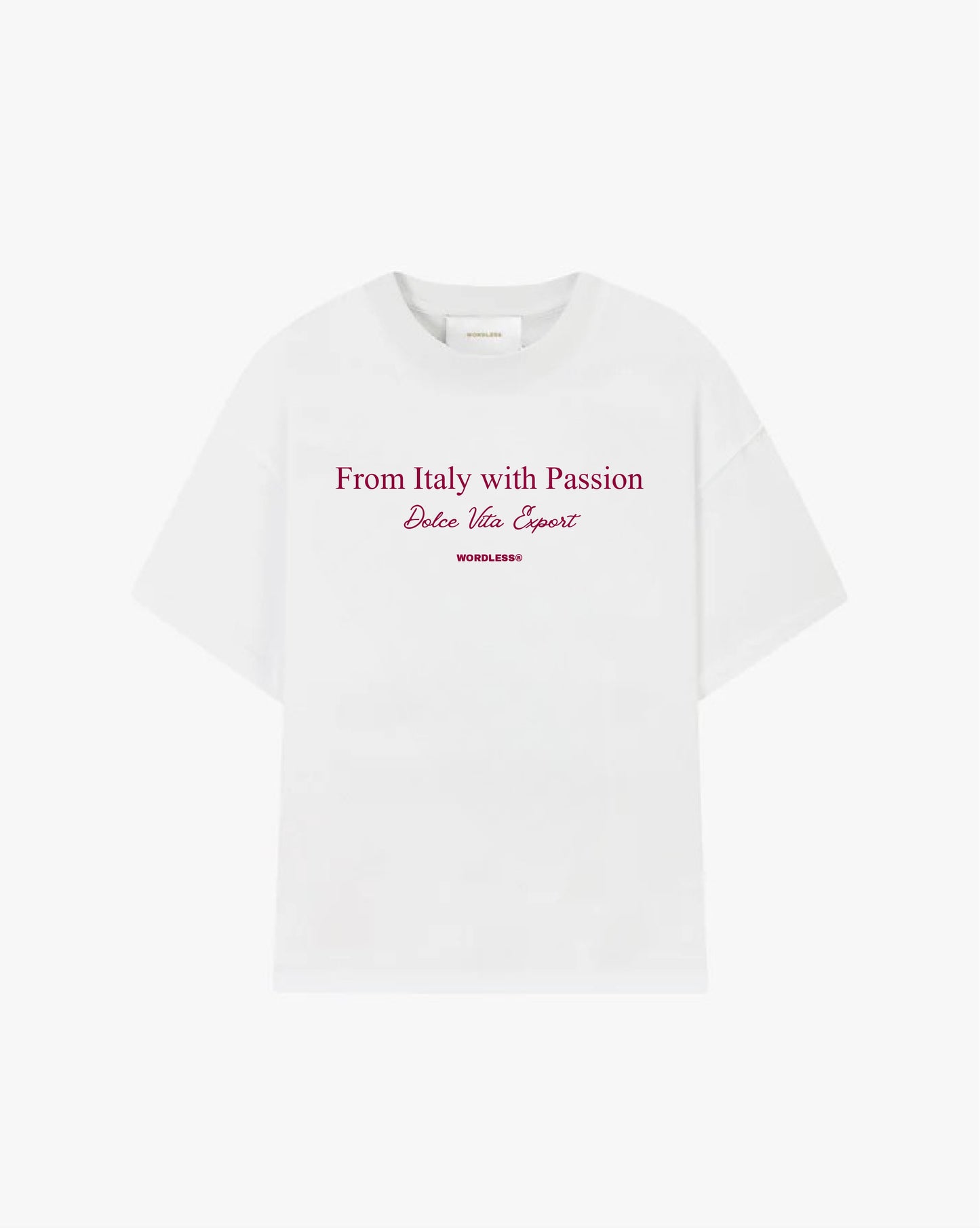 WORDLESS Dolce Vita Export Tee 300