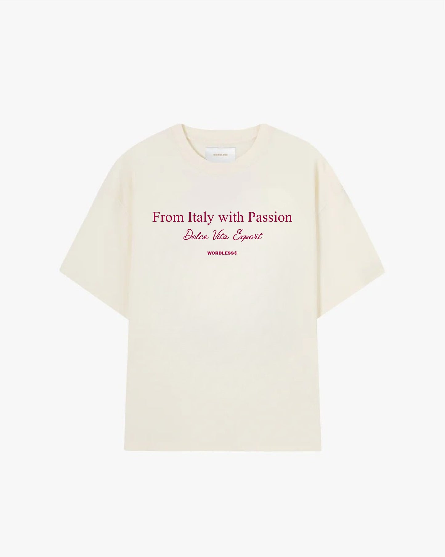 WORDLESS Dolce Vita Export Tee 300