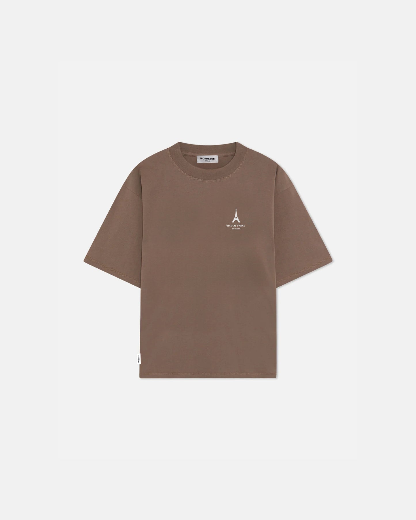 WORDLESS PARIS Charles De Gaulle Boxy Tee 300