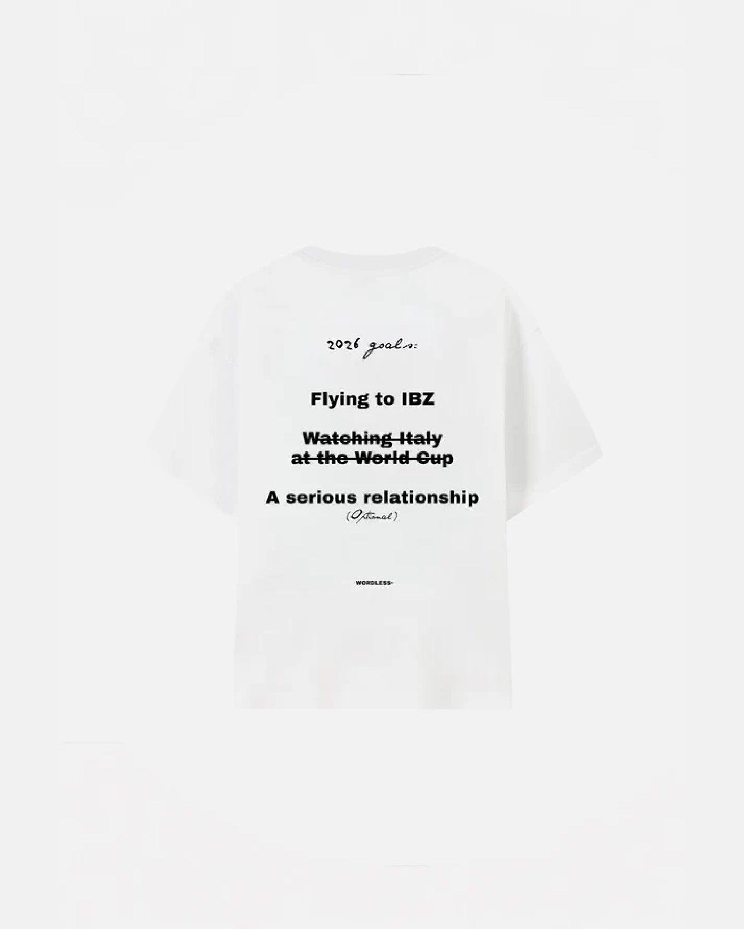WORDLESS Goals 26 Tee 300