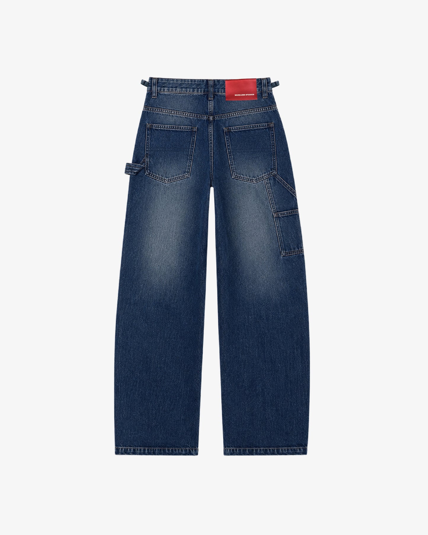 WORDLESS Womans Ash Ballon Denim Jeans