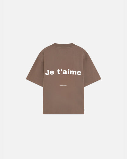 WORDLESS PARIS Je T'Aime Boxy Tee 300