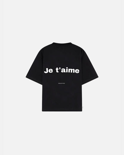WORDLESS PARIS Je T'Aime Boxy Tee 300