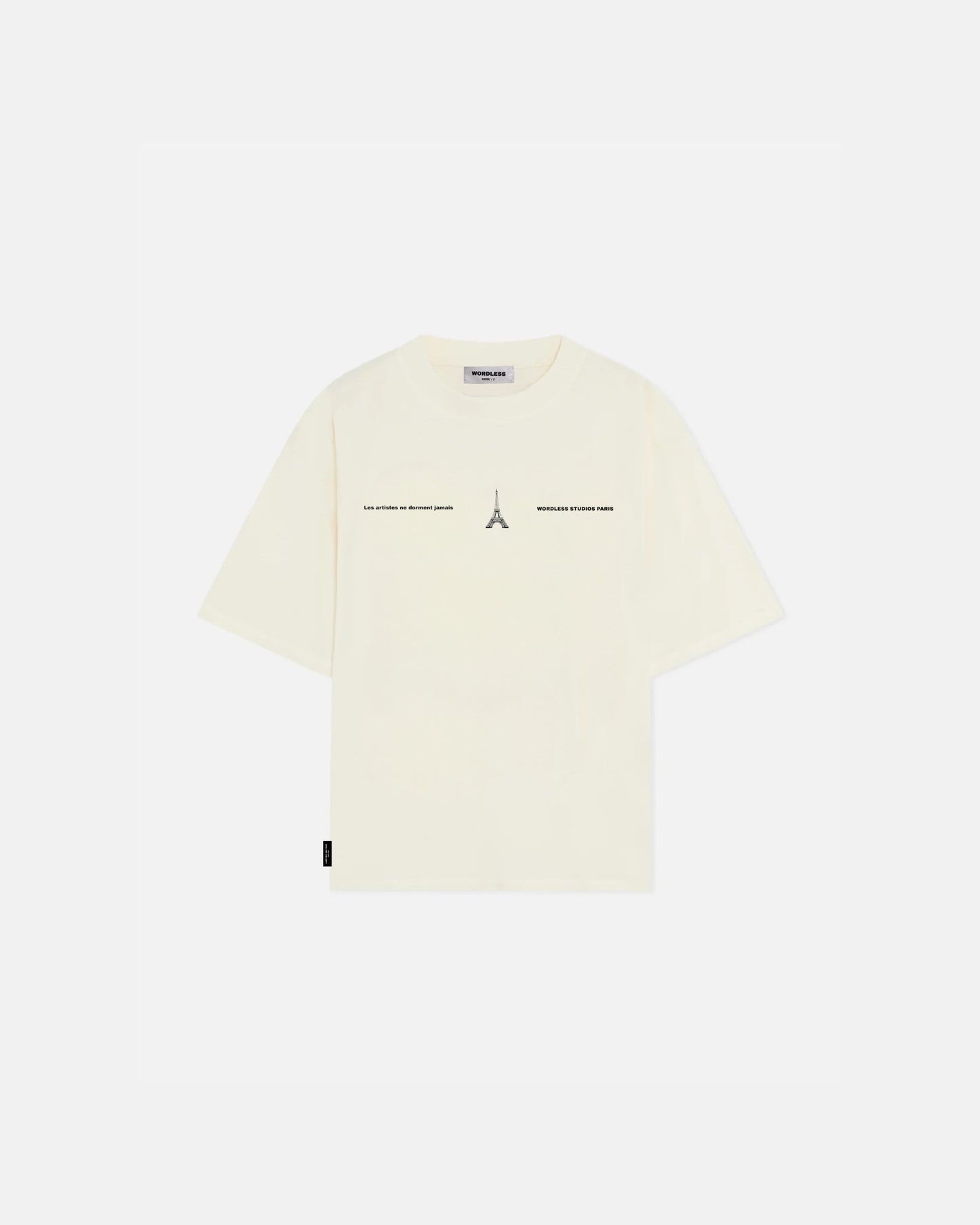 WORDLESS PARIS Les Artistes Boxy Tee 300