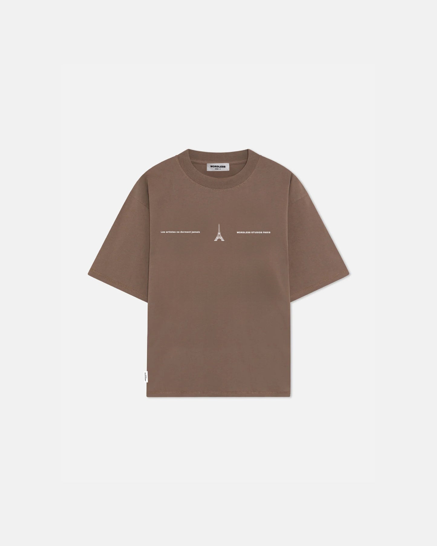 WORDLESS PARIS Les Artistes Boxy Tee 300