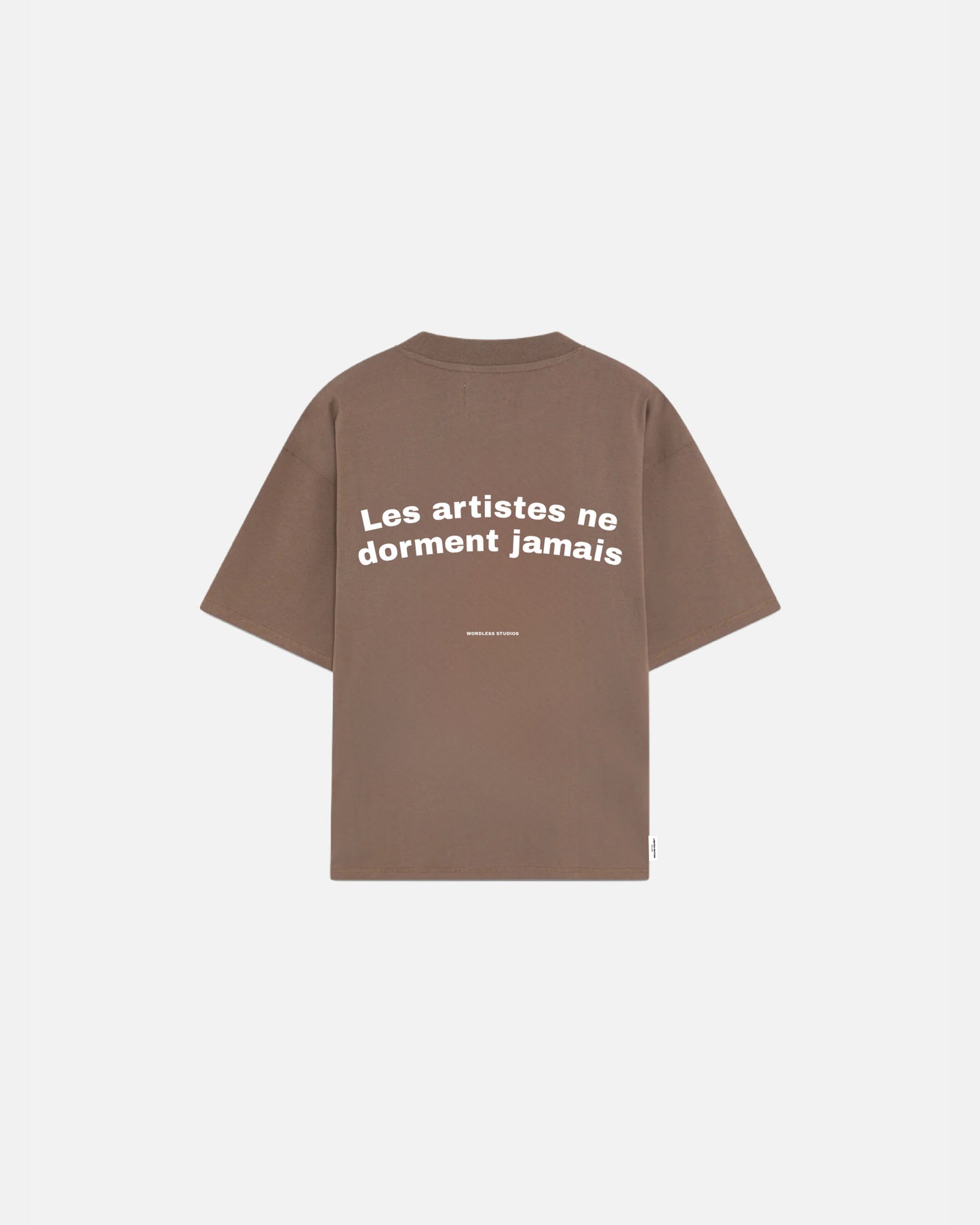 WORDLESS PARIS Les Artistes Boxy Tee 300