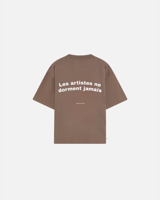 WORDLESS PARIS Les Artistes Boxy Tee 300