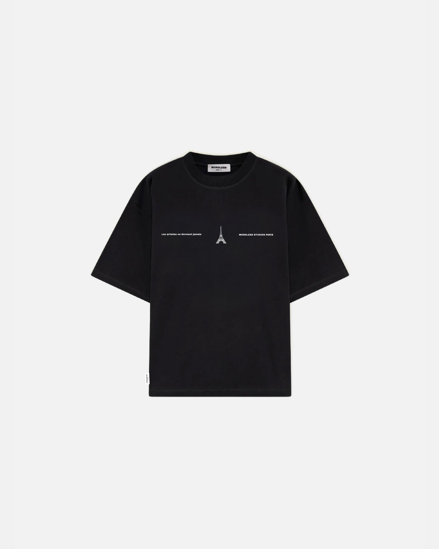 WORDLESS PARIS Les Artistes Boxy Tee 300