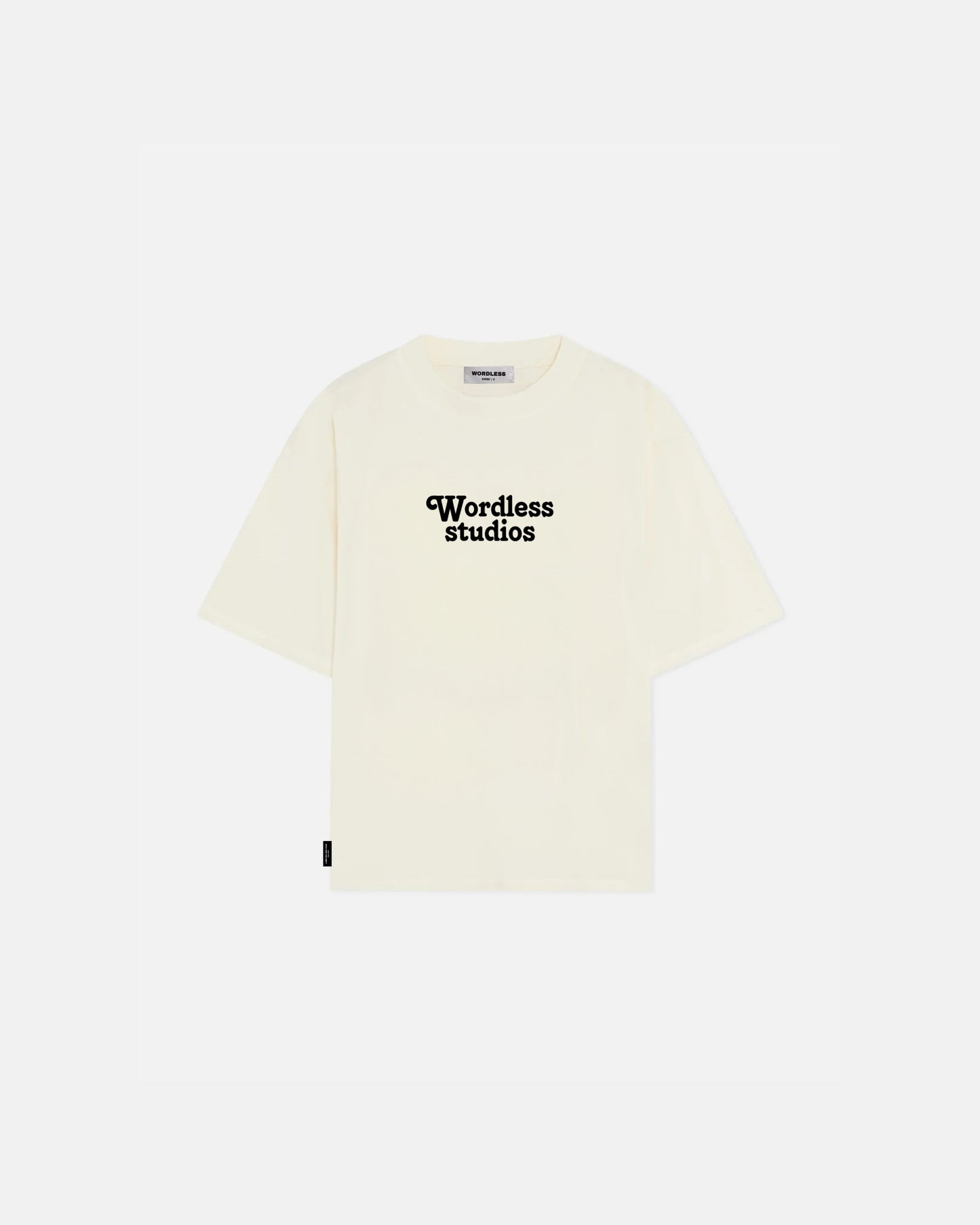 WORDLESS PARIS Studios Boxy Tee 300