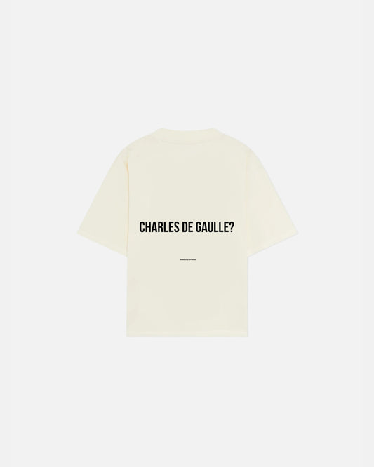 WORDLESS PARIS Charles De Gaulle Boxy Tee 300