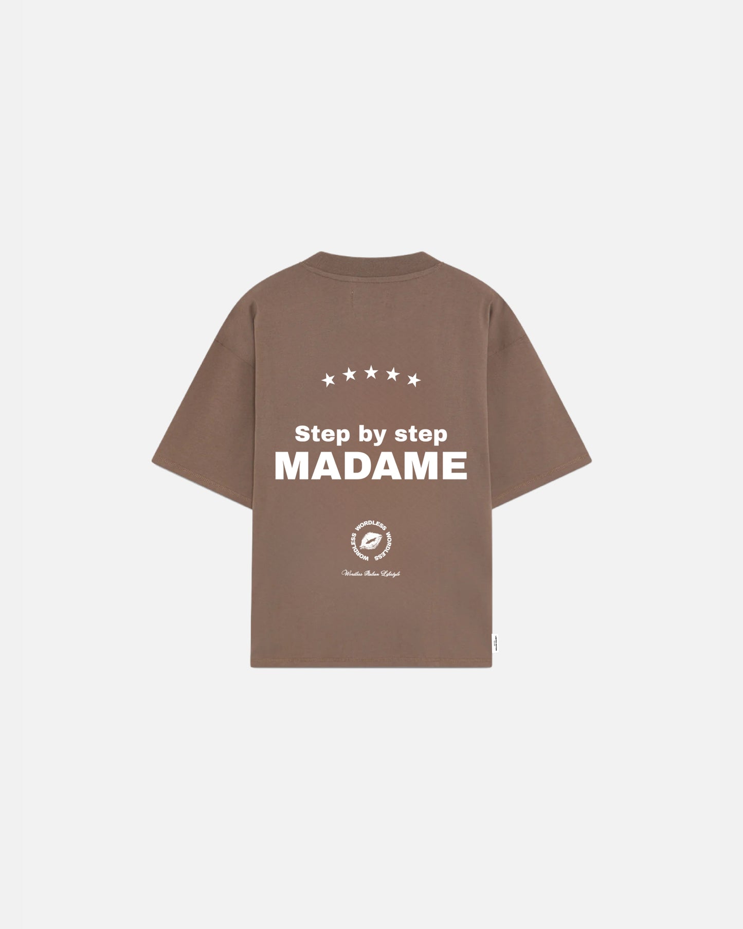 WORDLESS PARIS Madame Boxy Tee 300