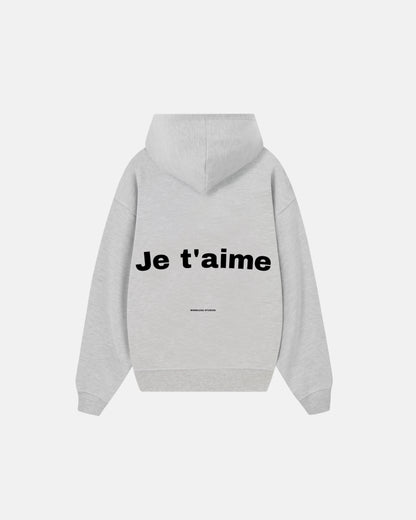 WORDLESS PARIS Je T'Aime Oversize Hoody 390