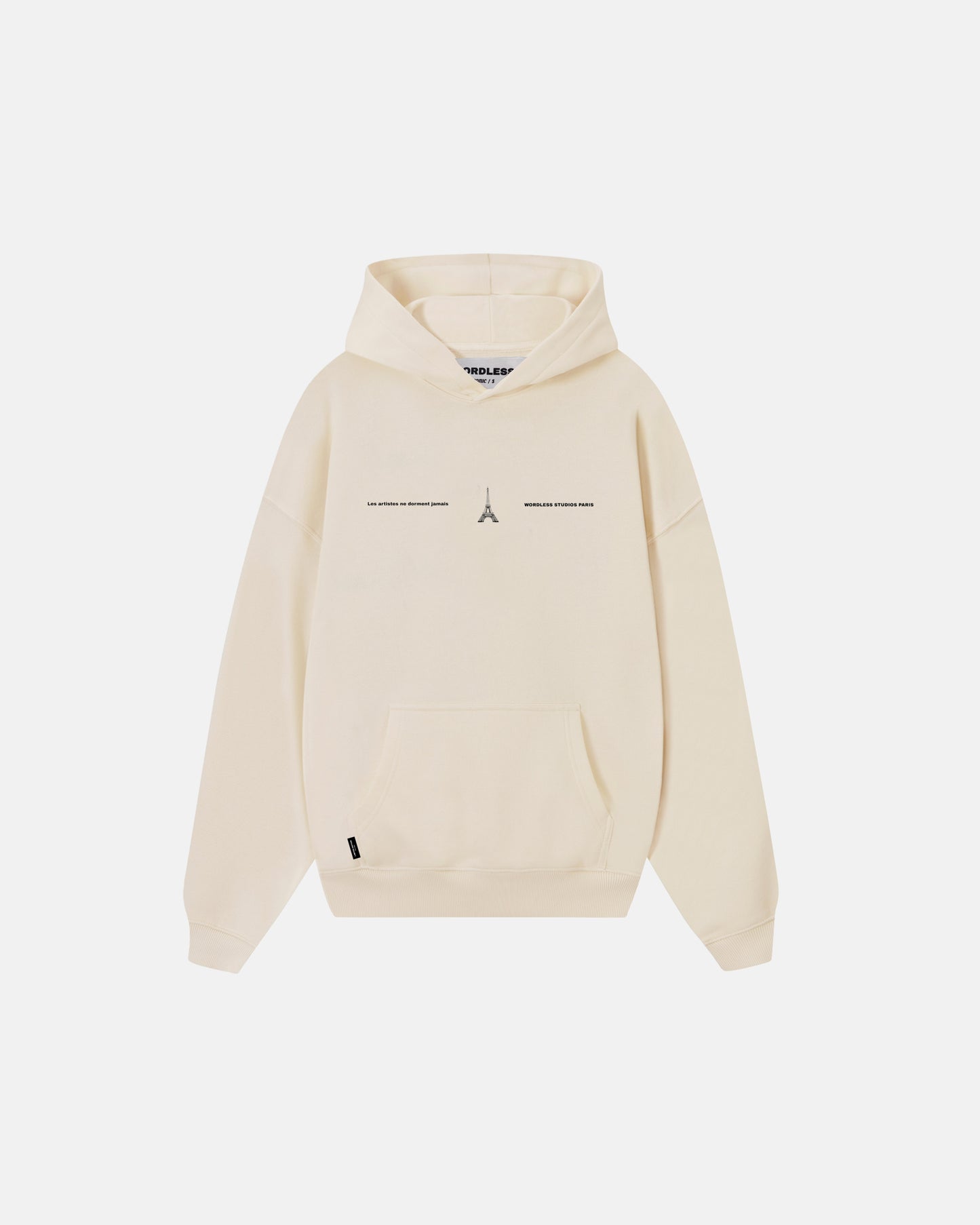 WORDLESS PARIS Charles De Gaulle Oversize Hoody 390