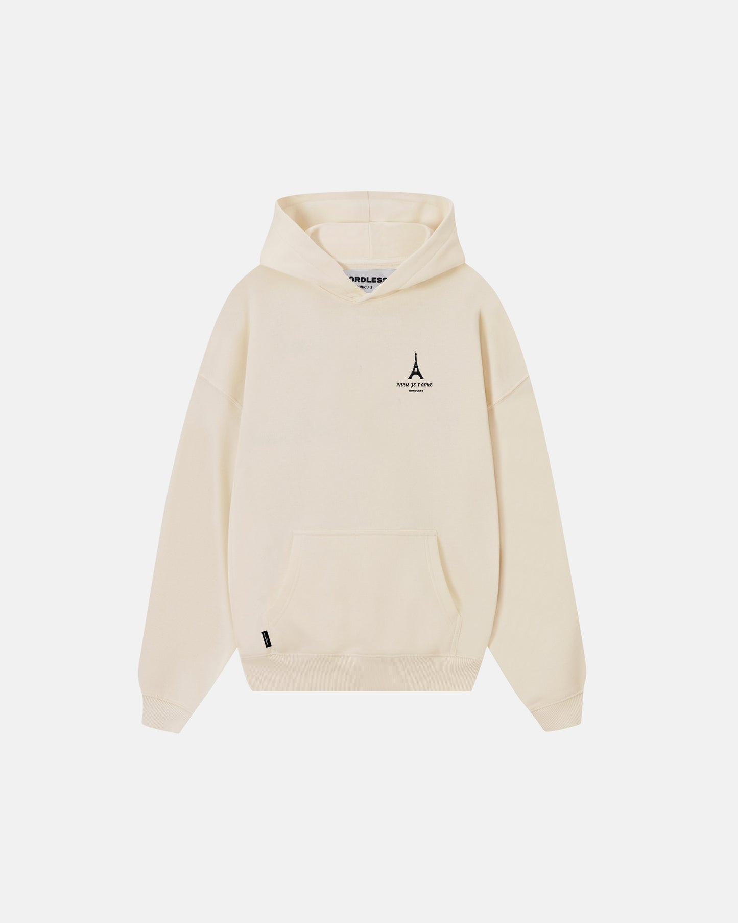 WORDLESS PARIS Je T'Aime Oversize Hoody 390