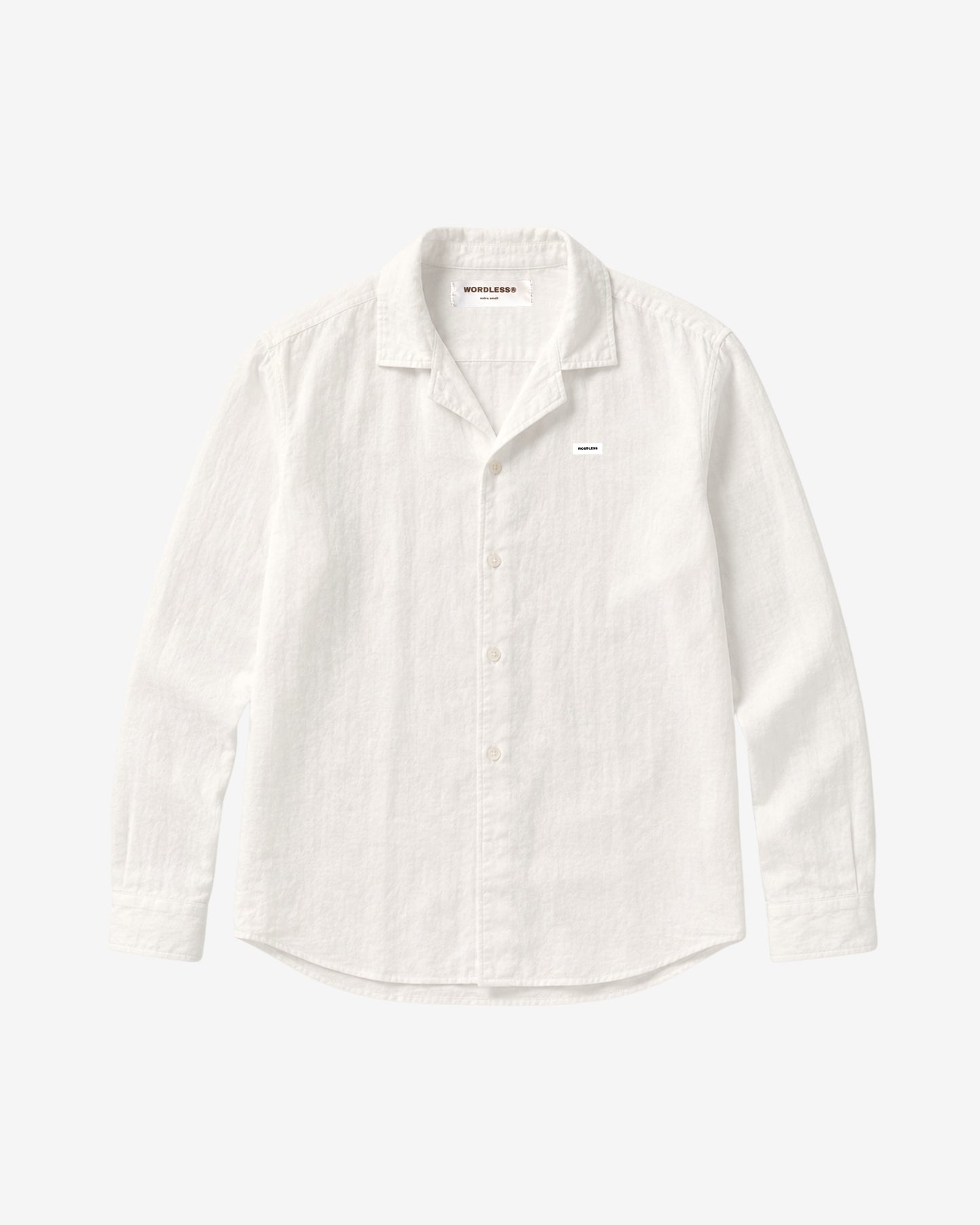 WORDLESS 100% Linen Shirt