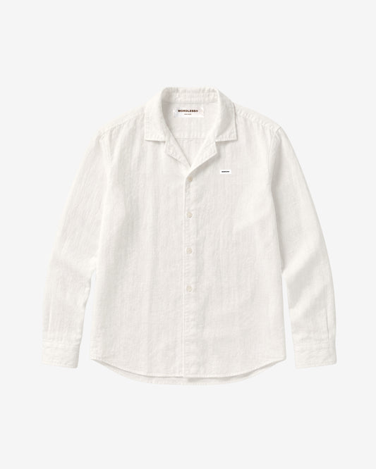 WORDLESS 100% Linen Shirt