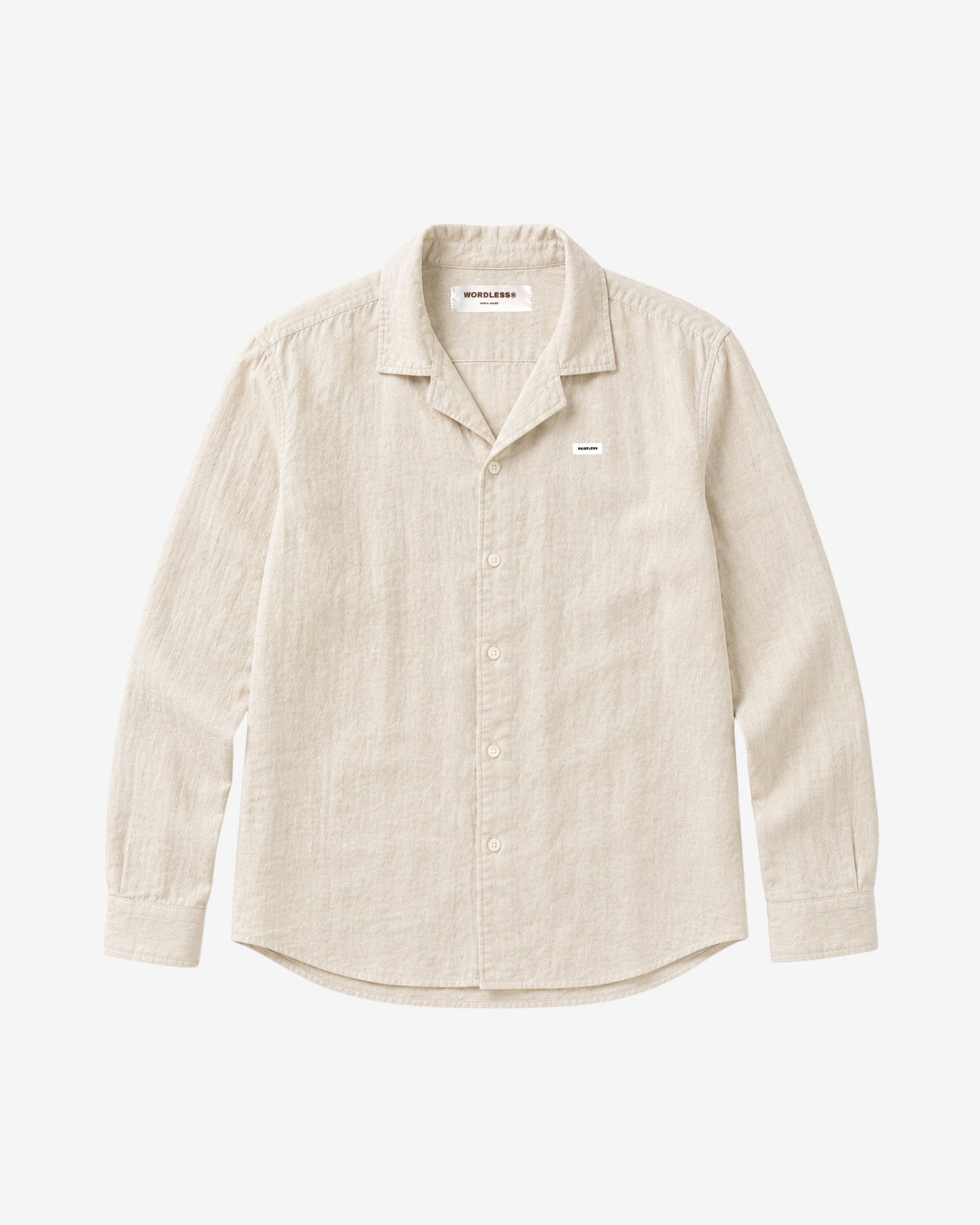 WORDLESS 100% Linen Shirt