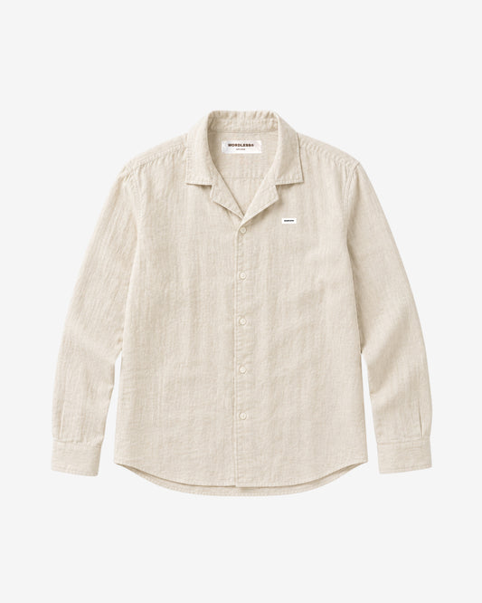 WORDLESS 100% Linen Shirt