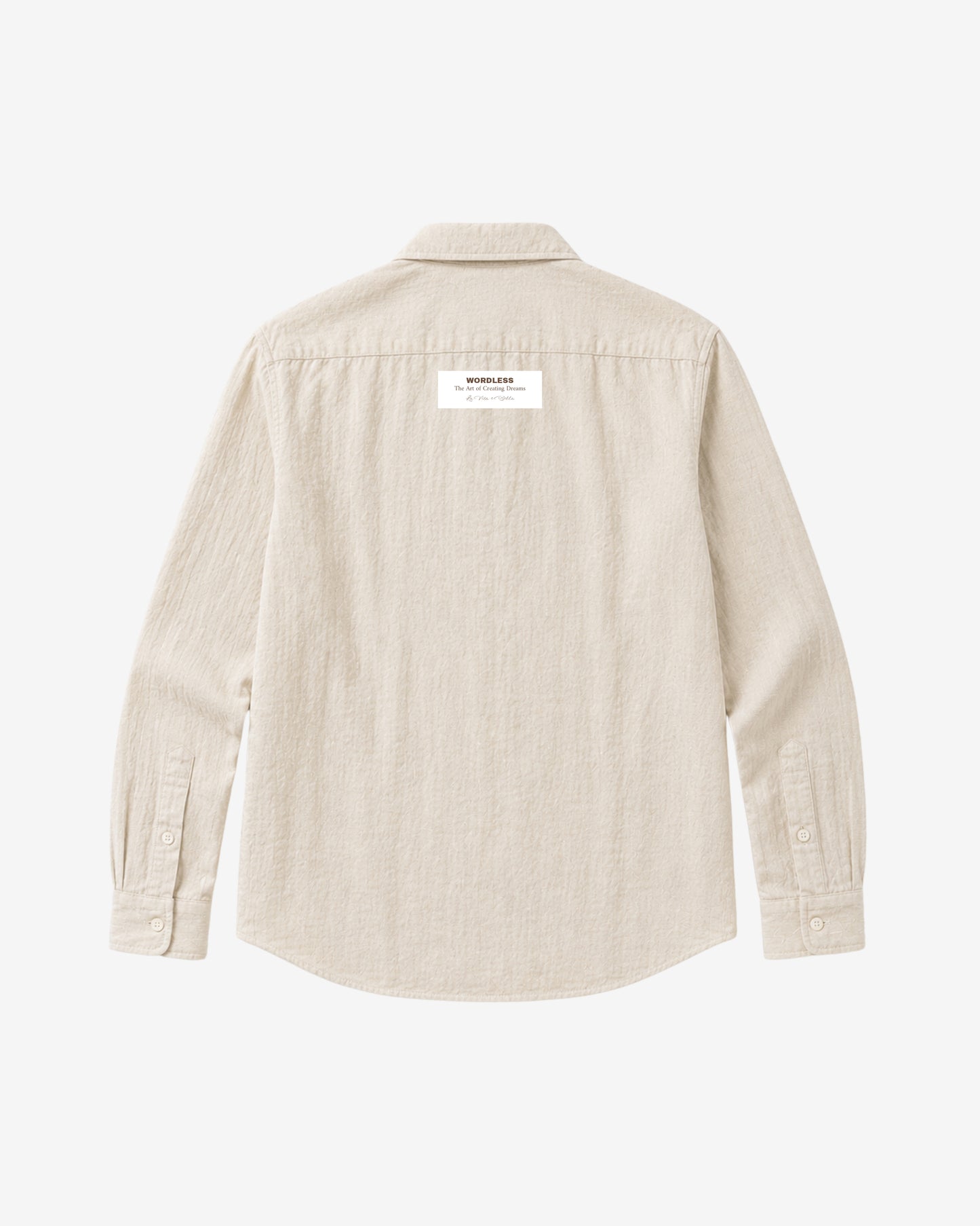 WORDLESS 100% Linen Shirt