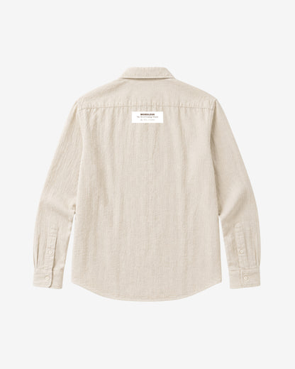 WORDLESS 100% Linen Shirt