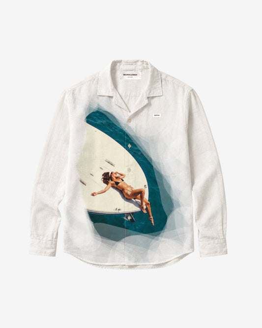 WORDLESS 100% Linen Shirt Amalfi Coast Limited Edition
