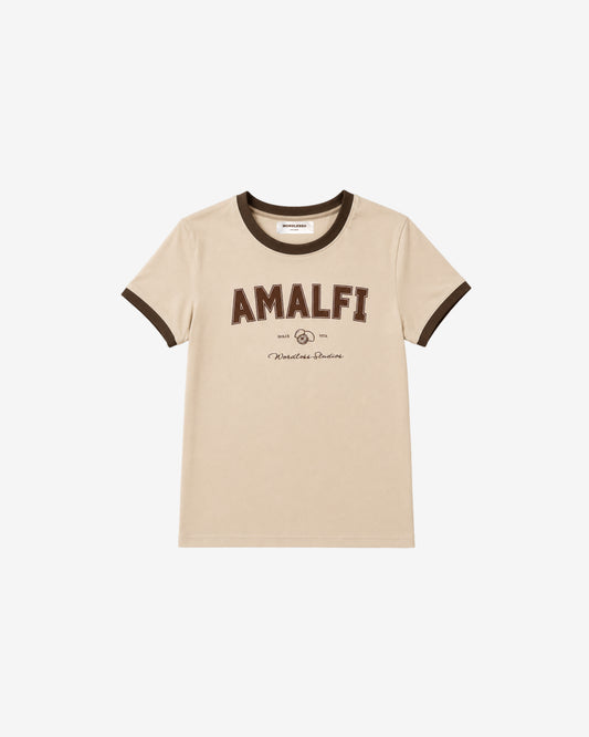 WORDLESS Womans Amalfi Slim Tee 200