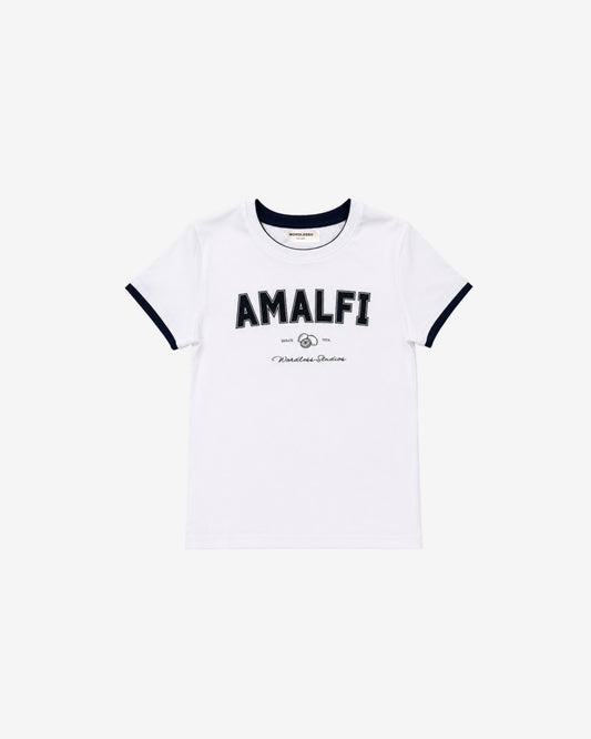 WORDLESS Womans Amalfi Slim Tee 200