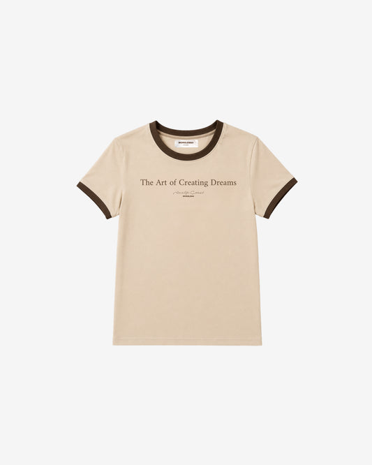 WORDLESS Womans Dreams Slim Tee 200