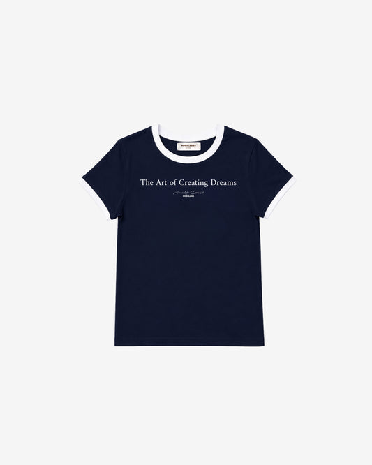 WORDLESS Womans Dreams Slim Tee 200