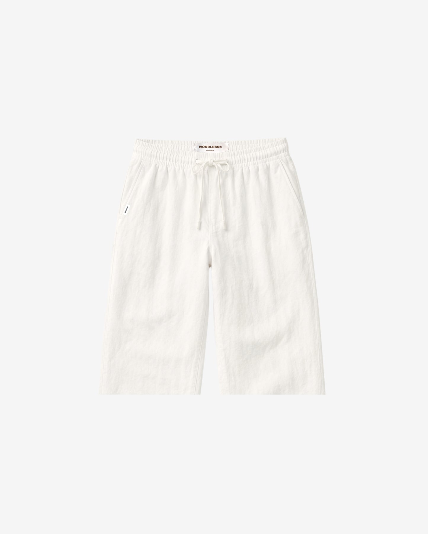 WORDLESS 100% Linen Jorts Pants