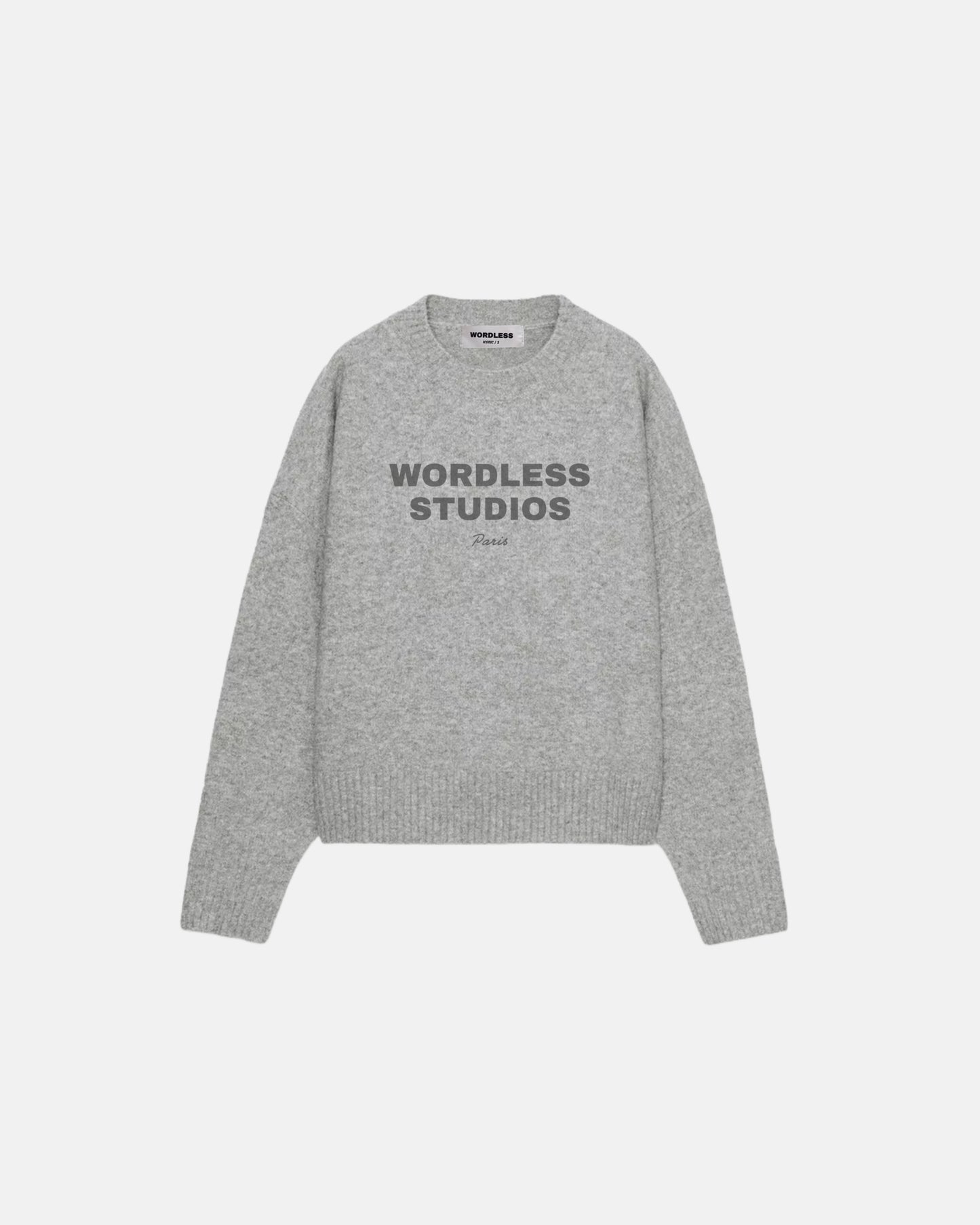 WORDLESS PARIS Studios Soft Pullover