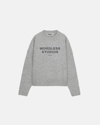 WORDLESS PARIS Studios Soft Pullover